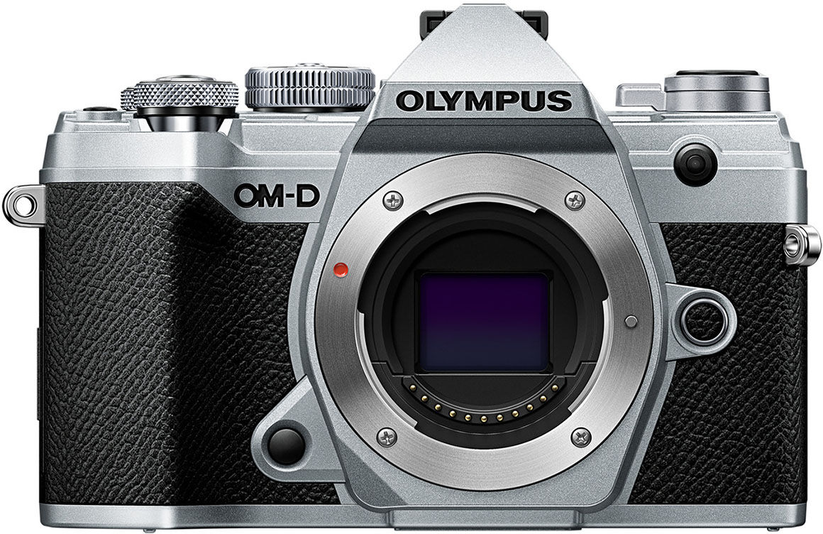 Olympus E-M5 Mark III kamerahus silver Olympus E-M5 Mark III kamerahus silver