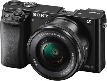 Sony A6000 svart + E PZ 16-50/3,5-5,6 OSS Sony A6000 svart + E PZ 16-50/3,5-5,6 OSS