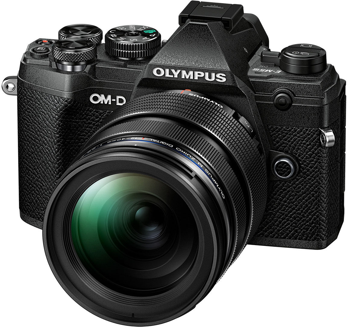 Olympus E-M5 Mark III kamerahus svart +  M.Zuiko Digital ED 12-40/2,8 PRO Olympus E-M5 Mark III kamerahus svart +  M.Zuiko Digital ED 12-40/2,8 PRO