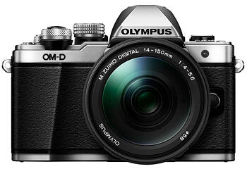 Olympus E-M10 Mark II kamerahus silver + M.Zuiko Digital ED 14-150/4-5,6 II Olympus E-M10 Mark II kamerahus silver + M.Zuiko Digital ED 14-150/4-5,6 II