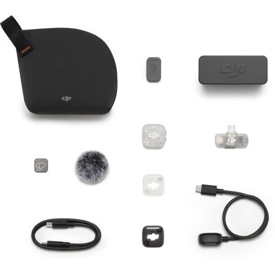 DJI Mic Mini 2S (1 TX + 1 Mobile RX + Charging Case) DJI Mic Mini 2S (1 TX + 1 Mobile RX + Charging Case)