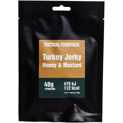 Tactical Foodpack Turkey Jerky Honey & Mustard Tactical Foodpack Turkey Jerky Honey & Mustard