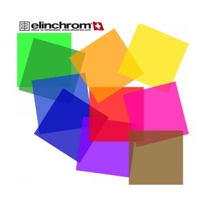 Elinchrom Färgfiltersats 21 cm, 10st