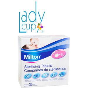 LadyCup Milton Steriliserande Tabletter