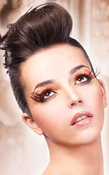 Baci Lingerie Eyelash Black-Red Feather Baci Lingerie Eyelash Black-Red Feather