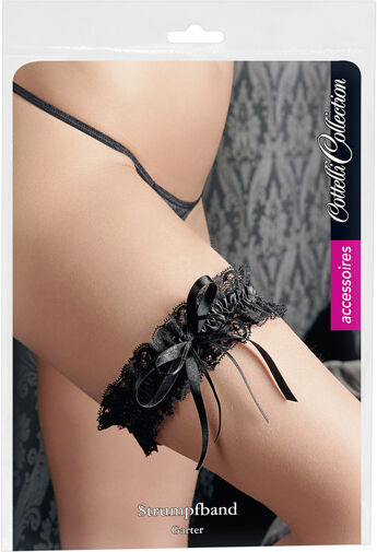 Cottelli Collection Strumpeband - Svart Cottelli Collection Strumpeband - Svart