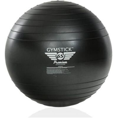 Gymstick Premium träningsboll - 75 cm, Grön, Tålig PVC, 350kg Max Gymstick Premium träningsboll - 75 cm, Grön, Tålig PVC, 350kg Max