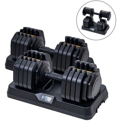 Insportline Ställbara hantlar 2 x 5-41 kg Insportline Ställbara hantlar 2 x 5-41 kg