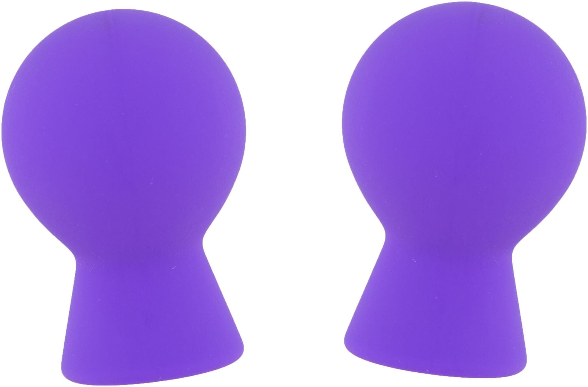 Dream Toys Lit-Up Nipple Suckers Small Purple