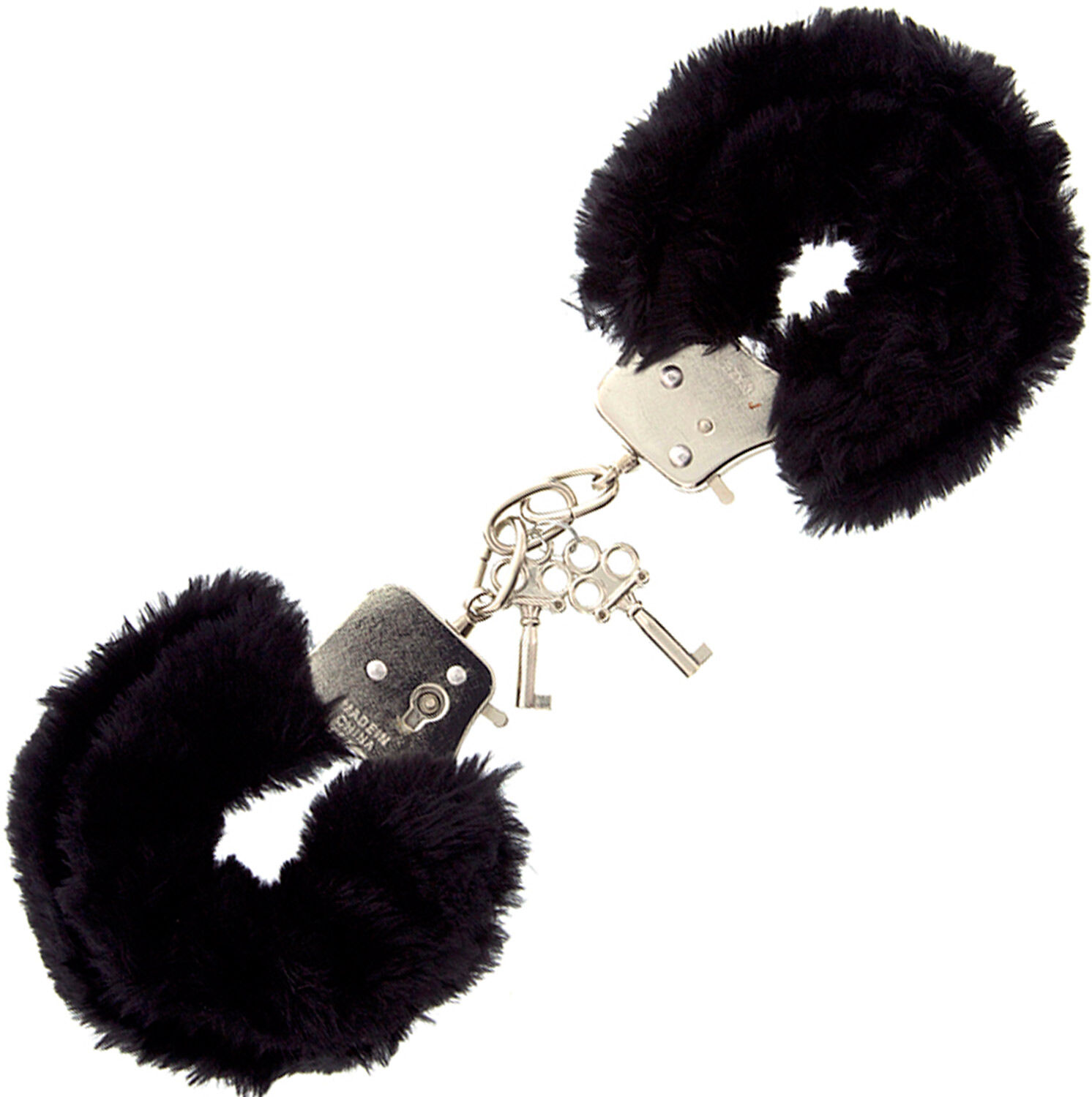 Cave Master Furry Love Cuffs - Svart Cave Master Furry Love Cuffs - Svart