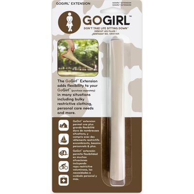 GoGirl Women's Extension Khaki OneSize GoGirl Women's Extension Khaki OneSize