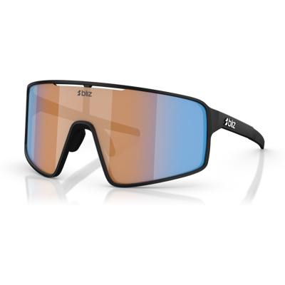 Bliz P001 Matt Black/Coral - Orange W Blue Multi XL (0-142) Bliz P001 Matt Black/Coral - Orange W Blue Multi XL (0-142)