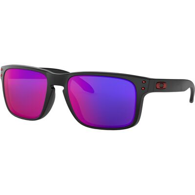 Oakley Holbrook Matte Black/Positive Red Iridi OneSize Oakley Holbrook Matte Black/Positive Red Iridi OneSize