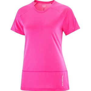 Salomon Women's Cross Run Tee Beetroot Purple M, Beetroot Purple