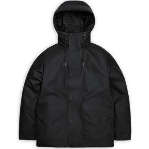 Rains Unisex Nome Parka W3T3 Black S Rains Unisex Nome Parka W3T3 Black S