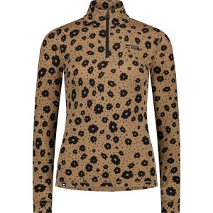 Mons Royale Women's Cascade Merino Base Layer 1/4 Zip Long Sleeve Aoraki Lily Toffee S Mons Royale Women's Cascade Merino Base Layer 1/4 Zip Long Sleeve Aoraki Lily Toffee S