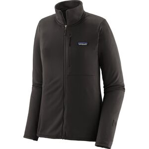 Patagonia - W'S R1 THERMAL JKT - Svart - XL - Fleece Jacka Patagonia - W'S R1 THERMAL JKT - Svart - XL - Fleece Jacka