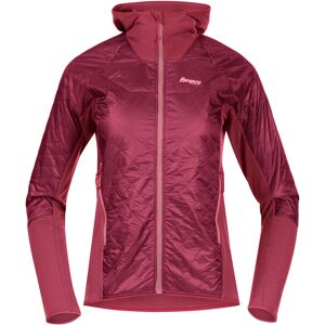 Bergans Women's Cecilie Light Insulated Hybrid Jacket Dark Creamy Rouge/Creamy Rouge XS Bergans Women's Cecilie Light Insulated Hybrid Jacket Dark Creamy Rouge/Creamy Rouge XS