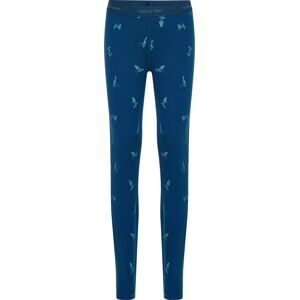 Icebreaker Kids' Merino 200 Oasis Leggings Snow Day Atlantis/Topaz 10
