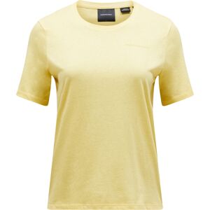 Peak Performance Women's Explore Logo Tee Mellow Yellow L Peak Performance Women's Explore Logo Tee Mellow Yellow L