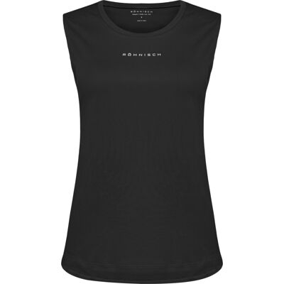 Röhnisch Women's Team Logo Tank Top Black S Röhnisch Women's Team Logo Tank Top Black S