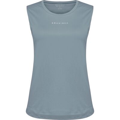 Röhnisch Women's Team Logo Tank Top Stormy Sea XL Röhnisch Women's Team Logo Tank Top Stormy Sea XL