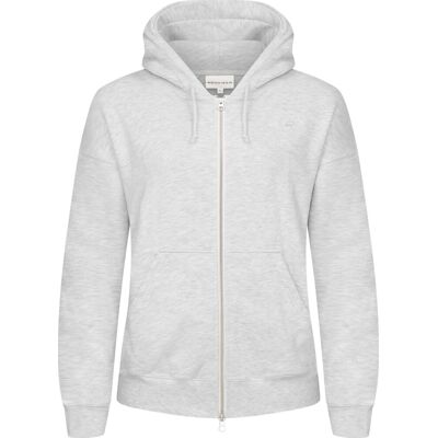 Röhnisch Women's Champ Zip Hoodie Grey Melange XS Röhnisch Women's Champ Zip Hoodie Grey Melange XS