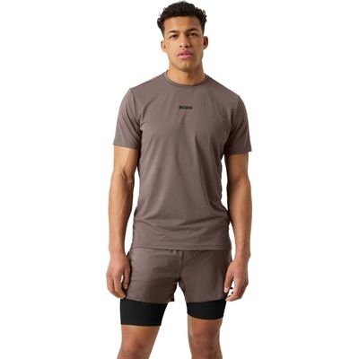 Björn Borg Men's Borg Running Perforated T-Shirt Falcon S Björn Borg Men's Borg Running Perforated T-Shirt Falcon S