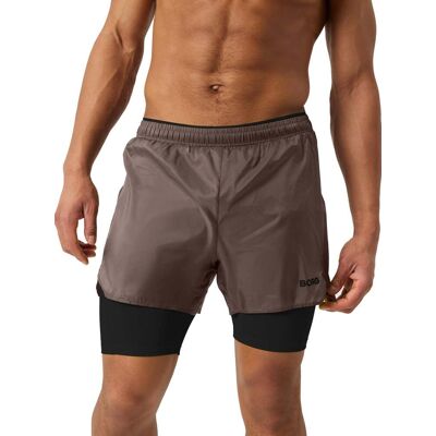 Björn Borg Men's Borg Running Shorts 2 In 1 Falcon XL Björn Borg Men's Borg Running Shorts 2 In 1 Falcon XL