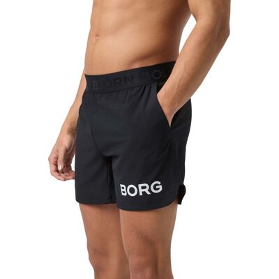 Björn Borg Men's Borg Short Shorts Black Beauty XL Björn Borg Men's Borg Short Shorts Black Beauty XL