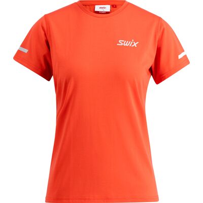 Swix Dam Pace Kortärmad Cayenne - Löpar-T-shirt Swix Dam Pace Kortärmad Cayenne - Löpar-T-shirt