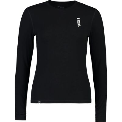 Mons Royale Women's Cascade Merino Base Layer Long Sleeve Black XL Mons Royale Women's Cascade Merino Base Layer Long Sleeve Black XL