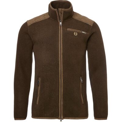 Chevalier Men's Ashwick Fleece Jacket Brown M Chevalier Men's Ashwick Fleece Jacket Brown M
