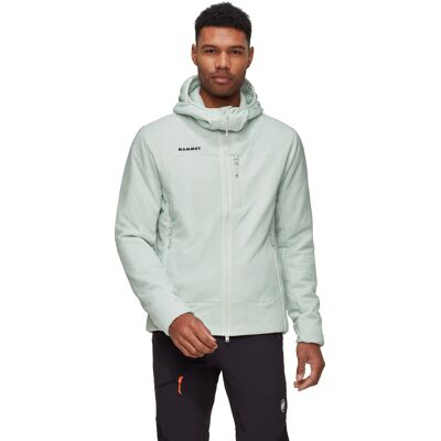 Mammut Men's Rime In Hooded Jacket Men Silver Sage L Mammut Men's Rime In Hooded Jacket Men Silver Sage L