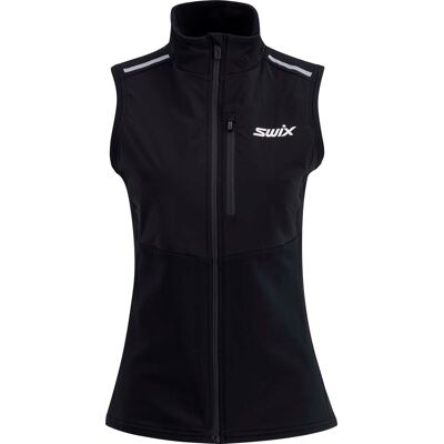 Swix Women's Focus Warm Vest Black L Swix Women's Focus Warm Vest Black L