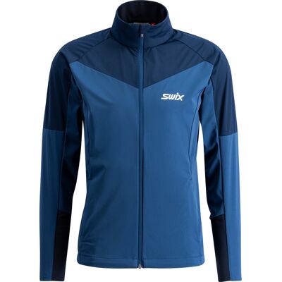 Swix Men's Nordic XC Jacket Lake Blue XXL Swix Men's Nordic XC Jacket Lake Blue XXL
