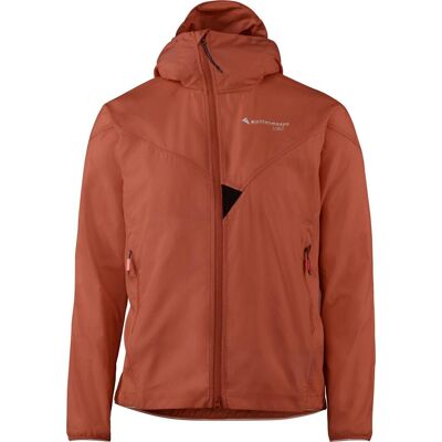 Klättermusen Women's Eitre Zip Hood Jacket Stone Red XS Klättermusen Women's Eitre Zip Hood Jacket Stone Red XS