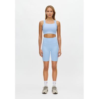Röhnisch Women's Flattering High Waist Bike Tights Chambray Blue XS Röhnisch Women's Flattering High Waist Bike Tights Chambray Blue XS