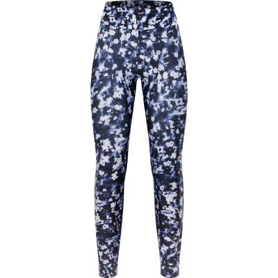 Röhnisch Women's Printed High Waist Tights Indigo Bloom S Röhnisch Women's Printed High Waist Tights Indigo Bloom S