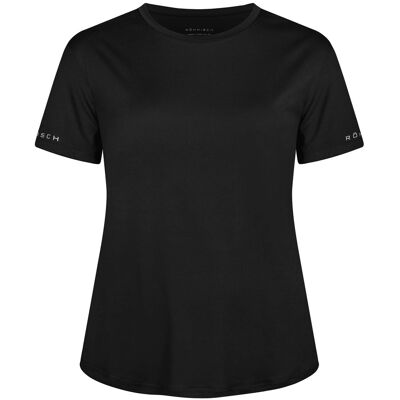 Röhnisch Women's Team Logo Tee Black S Röhnisch Women's Team Logo Tee Black S