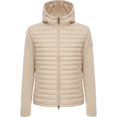 Colmar Men's Hybrid Padded Jacket With Hood Hemp 48 Colmar Men's Hybrid Padded Jacket With Hood Hemp 48