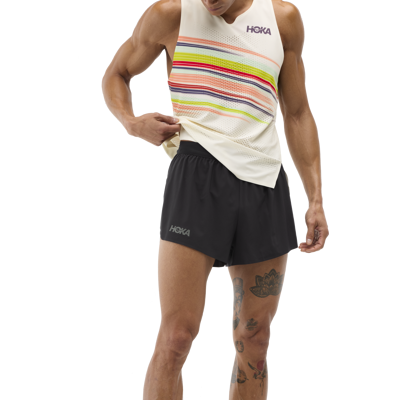 Hoka Men's Race Day Split Short Black S Hoka Men's Race Day Split Short Black S