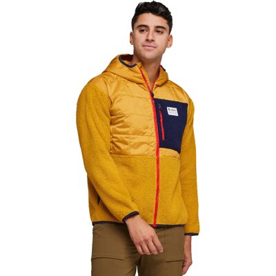 Cotopaxi Men's Trico Hybrid Hooded Jacket Amber & Amber S Cotopaxi Men's Trico Hybrid Hooded Jacket Amber & Amber S