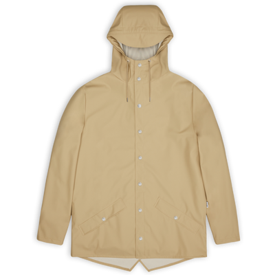 Rains Unisex Jacket Sand S Rains Unisex Jacket Sand S