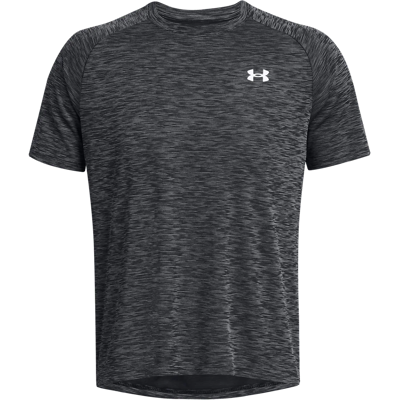 Under Armour Men's UA Tech Textured Short Sleeve Black S Under Armour Men's UA Tech Textured Short Sleeve Black S