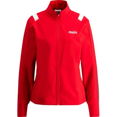 Swix Women's Infinity Jacket Red/snow White L Swix Women's Infinity Jacket Red/snow White L