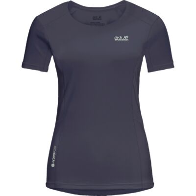 Jack Wolfskin Women's Narrows Tee Graphite XL Jack Wolfskin Women's Narrows Tee Graphite XL