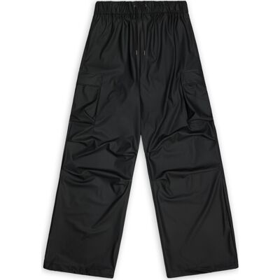 Rains Pocket Rain Pants Wide W3 Black S Rains Pocket Rain Pants Wide W3 Black S