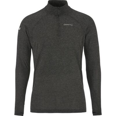 craft Men's ADV SubZ Wool LS Tee 3 Black-Melange XXL craft Men's ADV SubZ Wool LS Tee 3 Black-Melange XXL