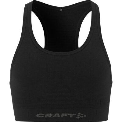 craft Women's Wool Seamless Bra Black XS/S craft Women's Wool Seamless Bra Black XS/S